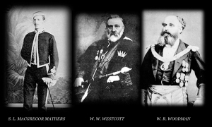 Some original  masters of the Goldn Dawn society.